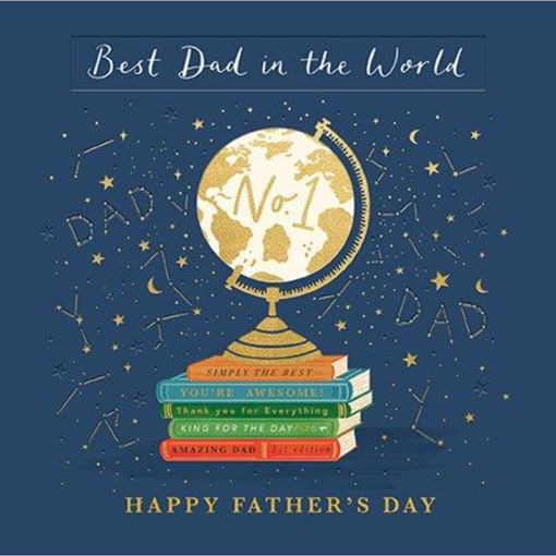 Picture of BEST DAD IN THE WORLD CARD